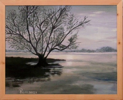 84-De zon in het water